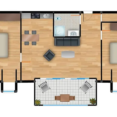 شقة Residenz Am Balmer - Bs 63 Mit Wellnessbereich بالم